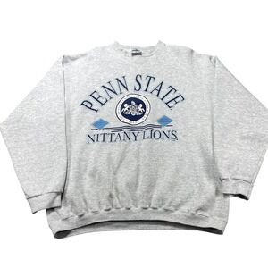 Vintage Penn State Nittany Lions Sweatshirt Mens XL Gray NCAA Briar Creek